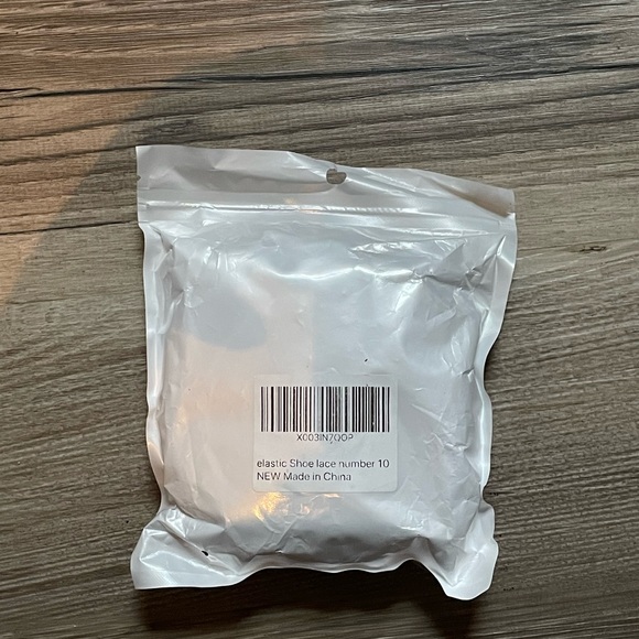 NIB - Elastic shoe laces with clips - Picture 2 of 2